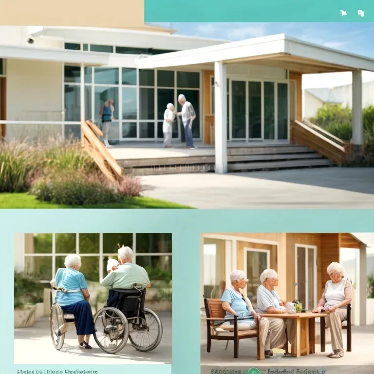 Therapist assisting retired client with exercise
